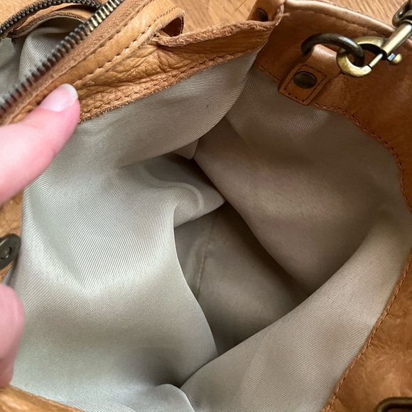 Tan Leather Bag by American Leather Co - Picture 12 of 16